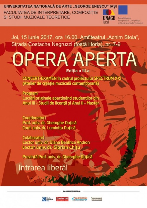 Afis Opera Aperta 2017