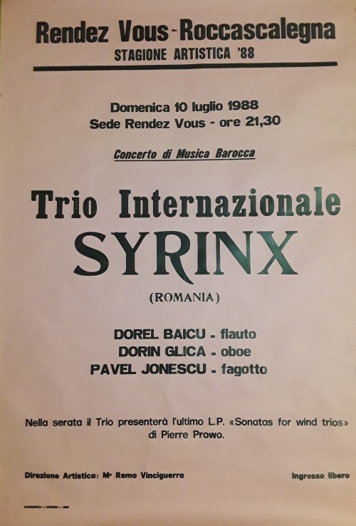 Afis Trio Syrinx