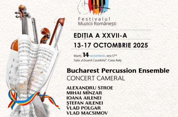 Afiș 14 oct. ora 17.00, sala Caudella 50.70