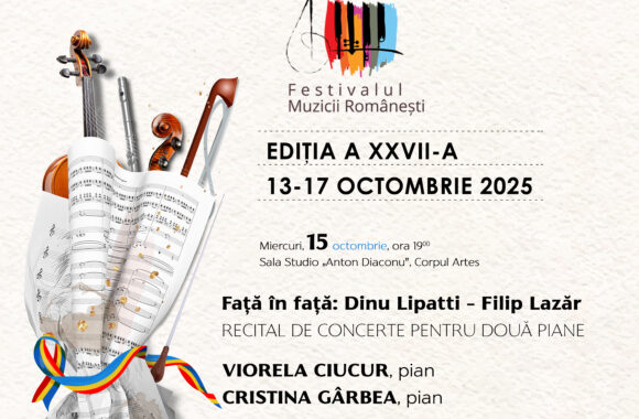 Afiș 15 oct. ora 19.00. sala Studio Anton Diaconu 50.70