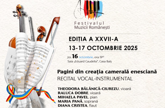 Afiș 16 oct. ora 19.00. sala Caudella 50.70